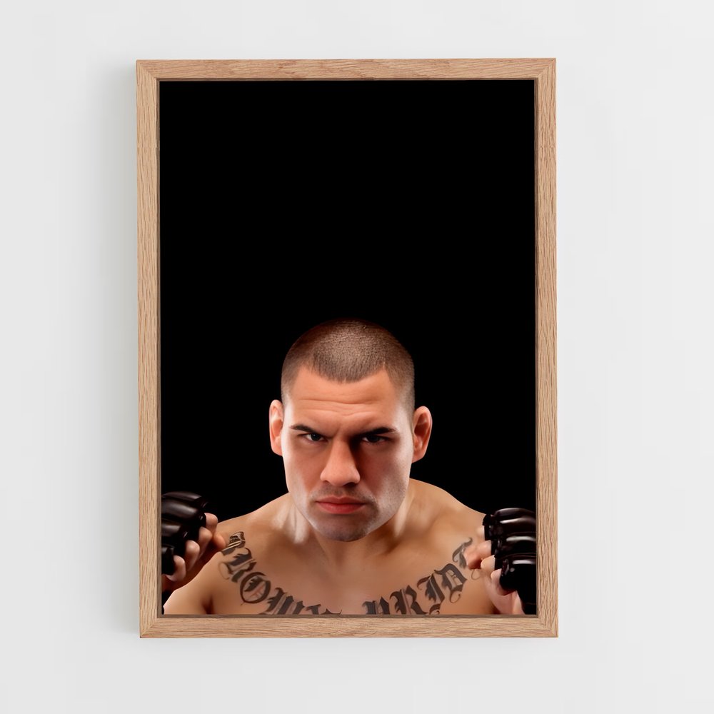 Poster Cain tatouage – affiche MMA (vue 4)
